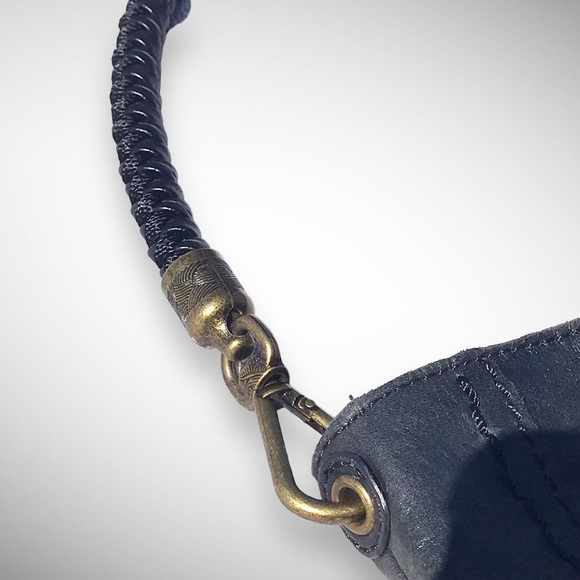 THE SAK Black Leather Shoulder Bag - Picture 6 of 8